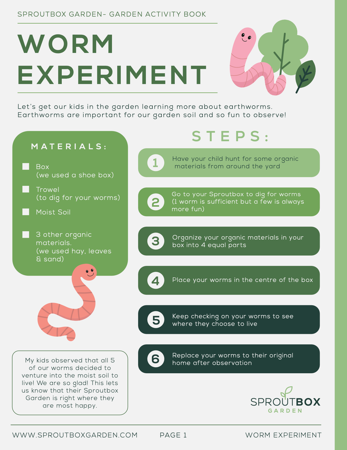 Digital Garden Activity Book