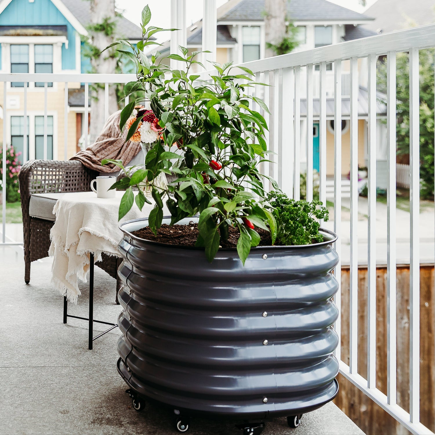 Rolling Patio Garden Beds