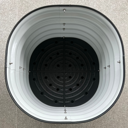 17" Tall Rolling Planter