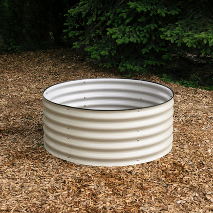 tall Round raised garden bed 