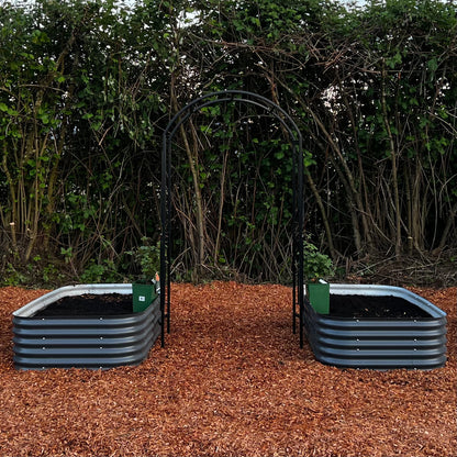 Modular raised garden bed in Canada 17" tall modular garden bed